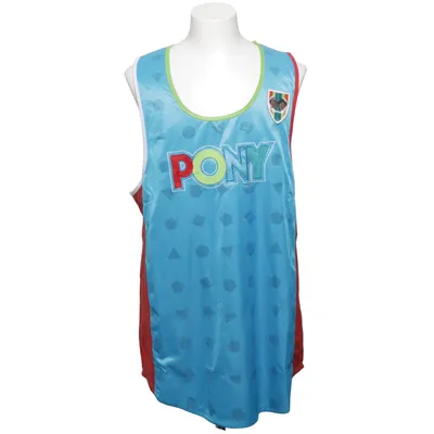 Maillot de basketball (Bleu, Rouge, Vert, Multicolore) de Pony Polyester