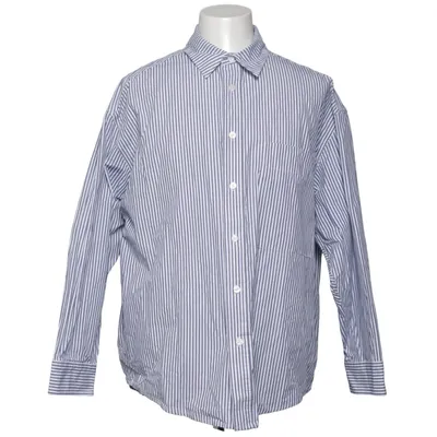 Skjorte (Blå, Hvid) fra Zara Bomuld, Polyester