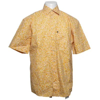 Chemise à manches courtes (Jaune, Blanc) de Melka Coton