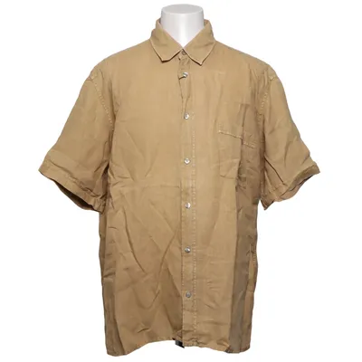 Kurzarmhemd (Beige) von Clemente Leinen