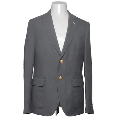 Blazer (Gray) from GANT Rugger Cotton, Viscose, Wool