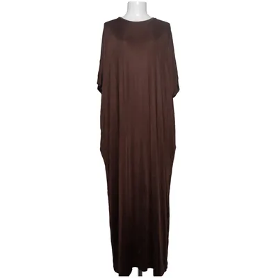 Maxi jurk (Bruin) van By Malene Birger Acetaat, Elastaan, Gerecycled polyester