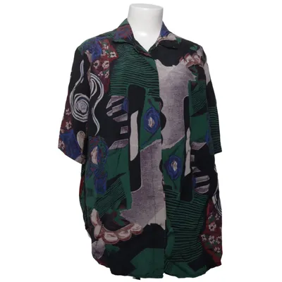 Chemise à manches courtes (Noir, Multicolore)