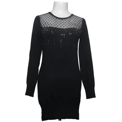 Robe (Noir) de Luxestar Élasthane, Viscose, Laine