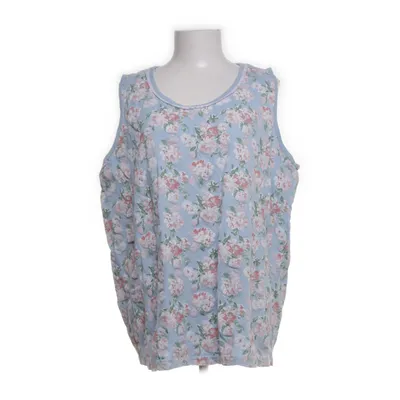 Tank Top (Blue, Multicolored) from Janina Curved Cotton