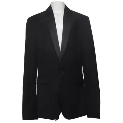 Smokingblazer (Sort) fra H&M Polyester, Viscose