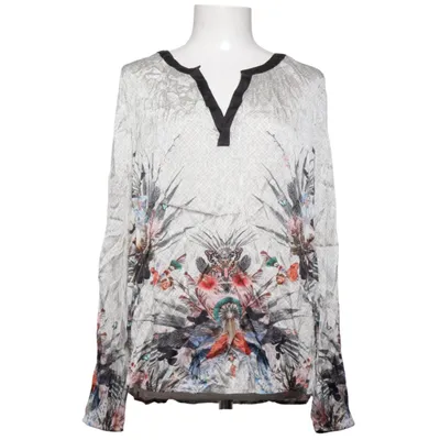 Blouse (Beige, Multicolored) from Dea Kudibal Elastane, Silk, Viscose