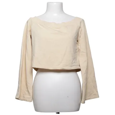 Sweatshirt (Off Shoulder Cropped Sweatshirt) van Josefine Simone x NA-KD Katoen, Polyester, Viscose