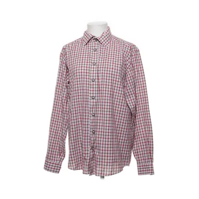 Chemise en flanelle (Rouge, Blanc, Marron) de Eton Coton