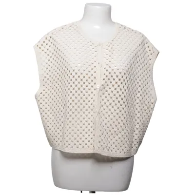 Gilet (Beige) de Massimo Dutti Coton, Polyester
