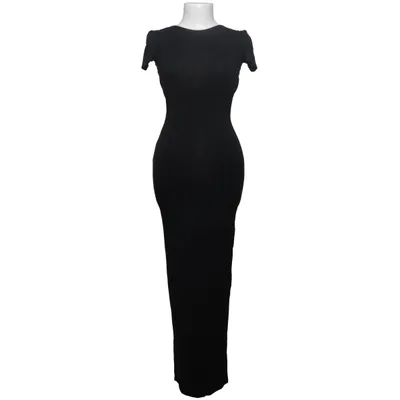 Maxi dress (Black) from Oh Polly Elastane, Modal