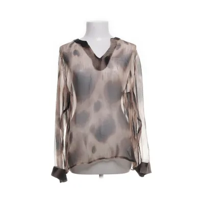 Blus (Brun, Svart, Beige) från Alba Moda Silke