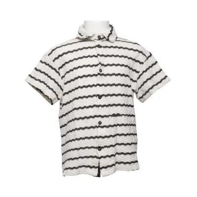 Kortärmad skjorta (Vit, Svart) från Koton Kids Bomull, Polyester