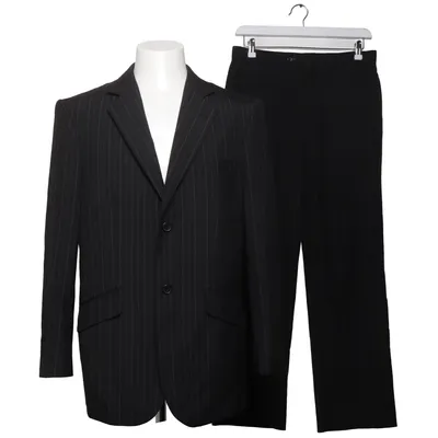 Jakkesæt (Sort) fra Madison Avenue Polyester, Viscose