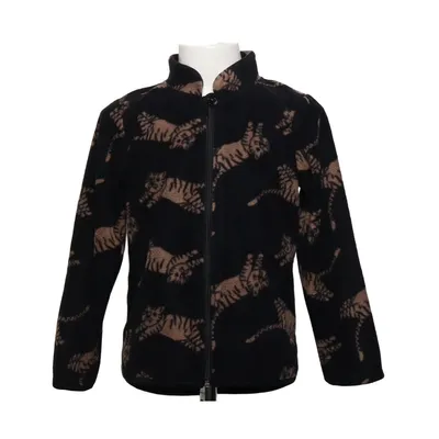 Fleecejakke (Sort, Brun) fra Strøva Polyester