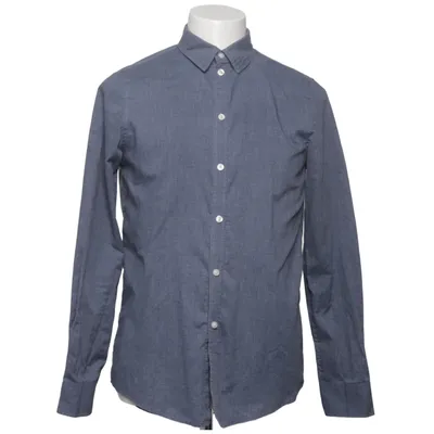 Chemise (Bleu) de Pier One Coton, Polyester