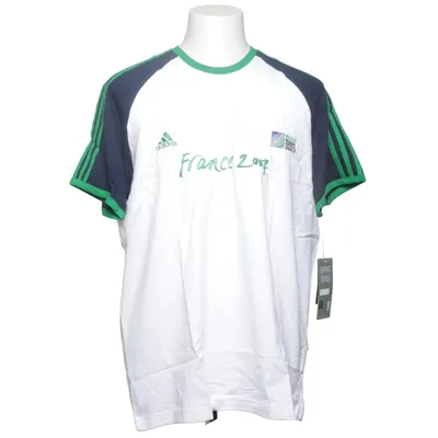 T-shirt (Hvid, Blå, Grøn) fra Adidas Bomuld