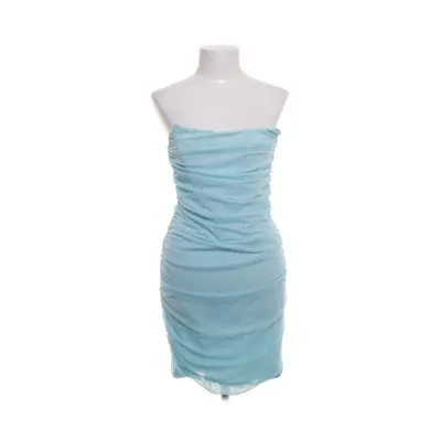 Jurk (Blauw) van Bershka Elastaan, Polyester