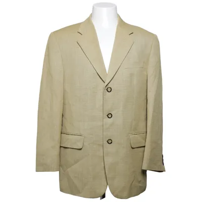 Blazer (Beige) from Kaleva Polyamide, Wool