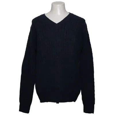 Sweater (Henry Cable Knit) fra Wooden Barrel Polyamid, Uld