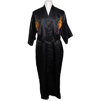 Morgenmantel (Schwarz, Blau) von Golden Dragon