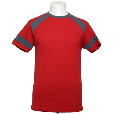 T-shirt (Red, Gray) from Jeff Globalwear Cotton, Polyester
