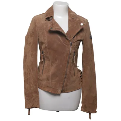 Bikerjack (Bruin) van Freaky Nation Leer, Polyester