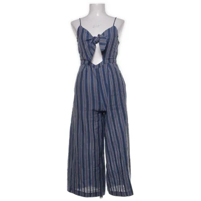Buksedragt (Blå, Brun, Hvid) fra Forever 21 Bomuld, Nylon, Polyester, Viscose