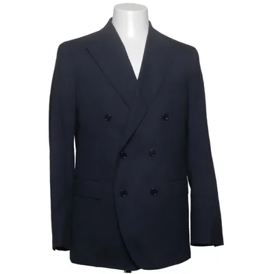 Blazer (Blauw) van Gutteridge Katoen, Elastaan, Polyester, Viscose, Wol