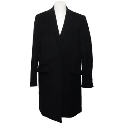 Coat (Black) from Linus Cashmere, Cotton, Polyester, Wool