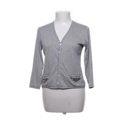 Cardigan (Grå) fra Le Comte Polyester, Viscose