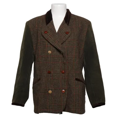 Blazer (Braun, Grün) von Newhouse Acetat, Viskose, Wolle