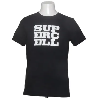 T-shirt (Noir) de Pure Waste Coton recyclé, Polyester recyclé