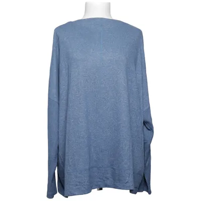 Sweatshirt (Blue) from Gina Elastane, Polyester, Viscose