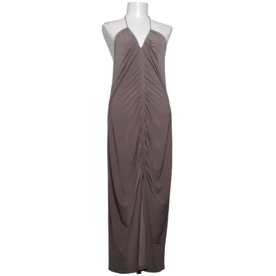 Maxikjole (Brun) fra Zara Elastan, Polyester