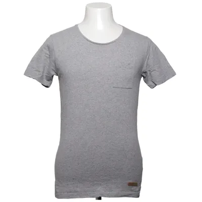 T-shirt (Gray) from Selected Jeans Cotton, Viscose