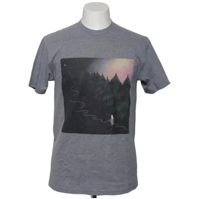 T-shirt (Gray) from Gildan Hammer Cotton, Polyester