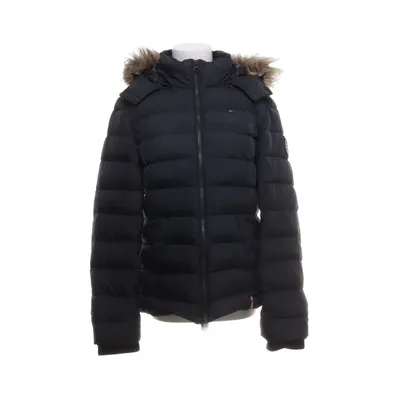 Dunjacka (Svart) från Hilfiger Denim Akryl, Dun, Pälsimitation, Fjädrar, Modal, Polyester