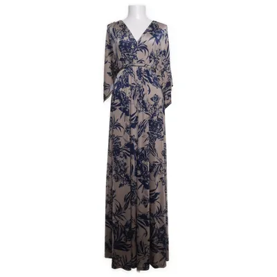 Maxi jurk (Beige, Blauw) van Ilse Jacobsen Hornbæk Elastaan, Polyester