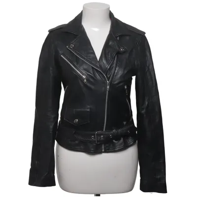 Bikerjack (Zwart) van Reclaimed Vintage Leer