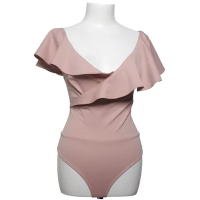 Body (Wrap Flounce Neck Body) från NLY One Elastan, Polyester