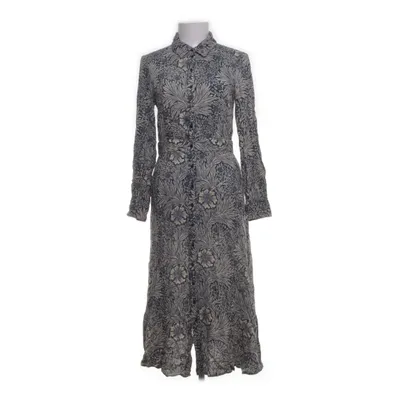 Skjortekjole (Blå, Gul) fra Morris & Co x H&M Viscose