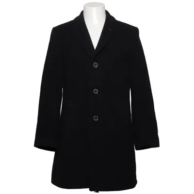 Manteau (Noir) de Van Gils Cachemire, Viscose, Laine