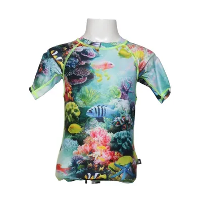 Zwemshirt (Meerkleurig) van Molo Elastaan, Polyester