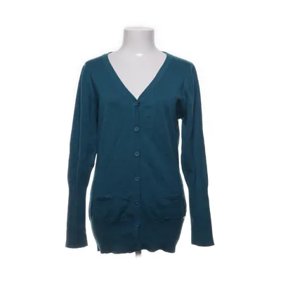 Cardigan (Blauw) van Miss H. Katoen, Polyamide, Viscose