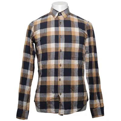 Flanellskjorta (Blå, Beige, Vit) från BZR by Bruuns Bazaar Bomull