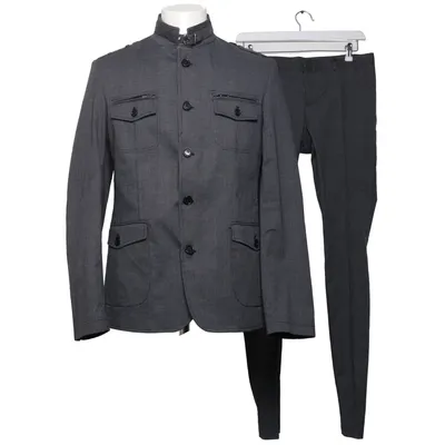 Costume (Gris) de David Naman Coton, Élasthane, Polyester