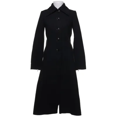 Frakke (Sort) fra Mango Bomuld, Polyester, Viscose