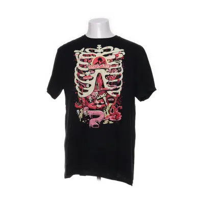 T-shirt (Svart, Flerfärgad) från Gildan Softstyle Bomull