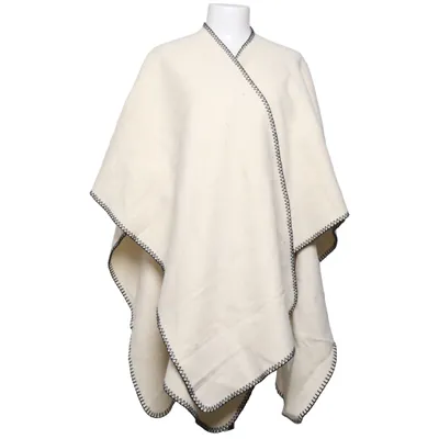 Poncho (Beige) from Kosta Linnewäfveri